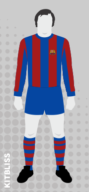 Barcelona 1967-68 home