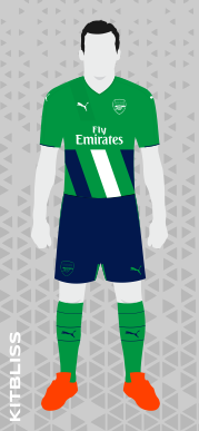 Arsenal fantasy third kit, 2015-16