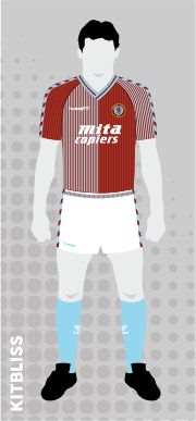 Aston Villa 1987-89 home variation