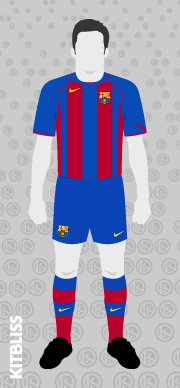 Barcelona 2004-05 home