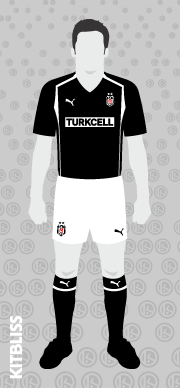 Besiktas 2004 away
