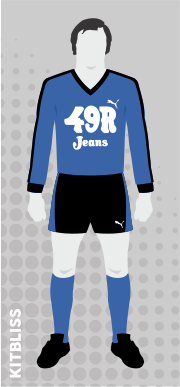 Club Brugge 1976-78 home variation