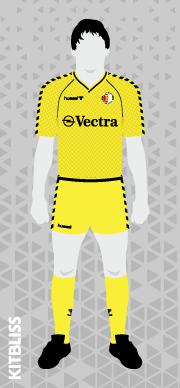 Feyenoord 1988-89 away