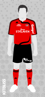 En Avant Guingamp 2007-08 away