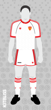 Manchester United 1991 away