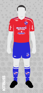Nacional 2008 away