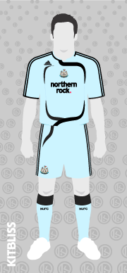 Newcastle United 2007 away
