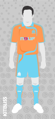 Olympique de Marseille 2007-08 away