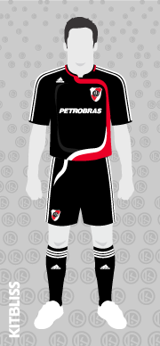 River Plate 2007 away