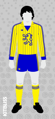 Sochaux 1980-83 home long sleeved