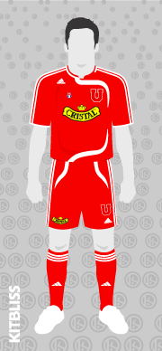 Universidad de Chile 2007 away