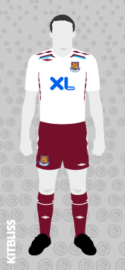 West Ham United 2007-08 away