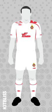 Wisła Kraków 2008 away