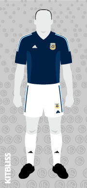 Argentina 2002 away variation