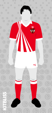 Austria 1990-91 away