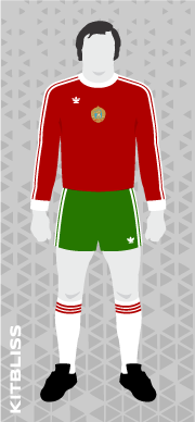 Bulgaria 1975-79 away
