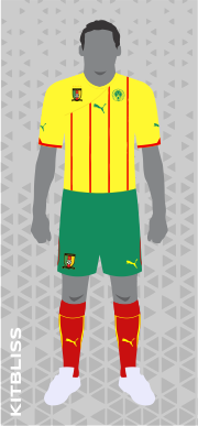 Cameroon 2009-10 away