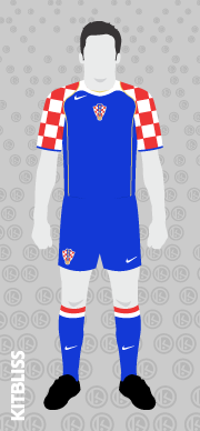 Croatia 2004-05 away