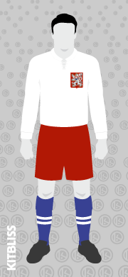 Czechoslovakia 1934 World Cup away