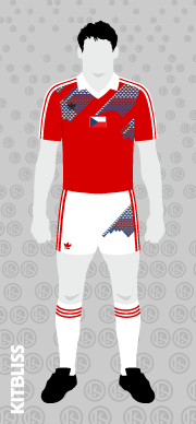 Czechoslovakia 1990 home variation