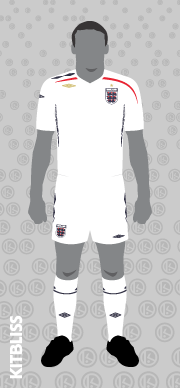 England 2007-09 home variation