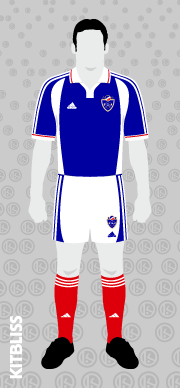 Federal Republic of Yugoslavia 2000-01 home