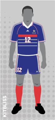 France 1998-99 home variation