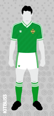 Northern Ireland 1986-90 home