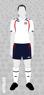 Norway Women 2007 away
