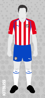 Paraguay 2004-05 home