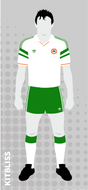 Republic of Ireland 1988-90 away