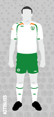 Republic of Ireland 2007-08 away