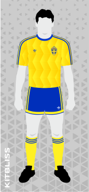 Sweden 1987-88 home