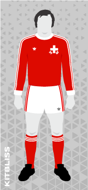 Switzerland 1977 home variation