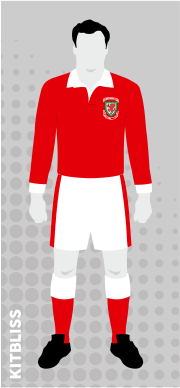 Wales 1953-54 home